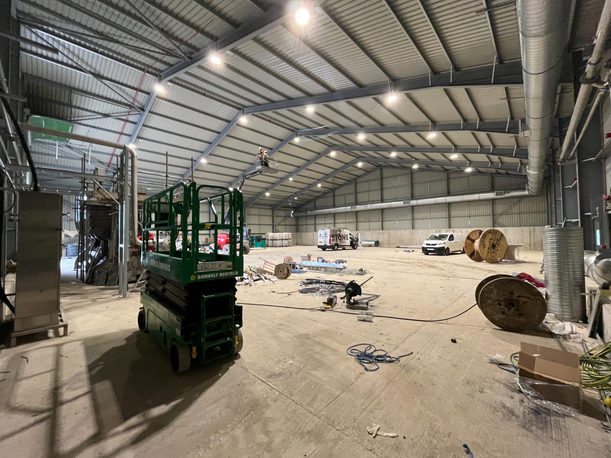 Interior fit-out and operational coordination